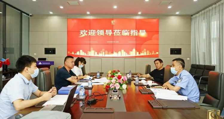 北京市公安局順義分局治安管理支隊(duì)領(lǐng)導(dǎo)蒞臨京城檢查指導(dǎo)工作